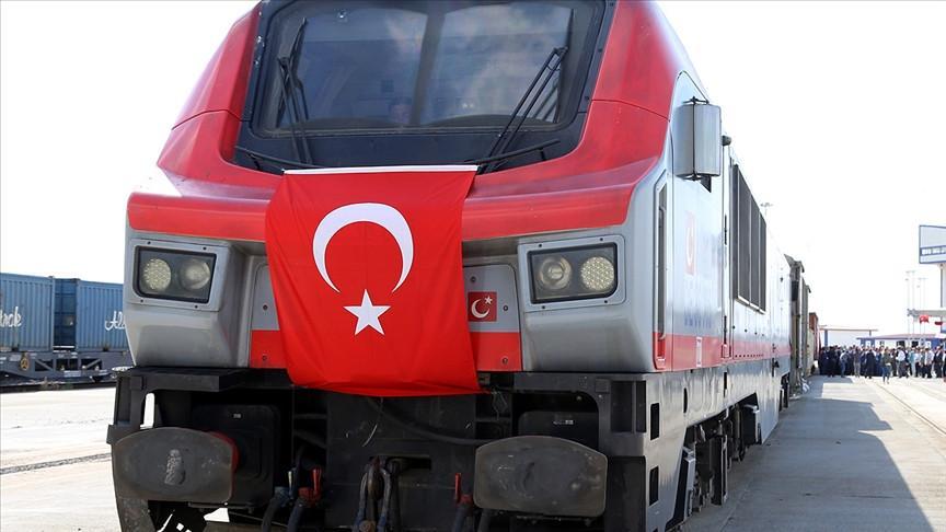 First export train heads from Turkey to China