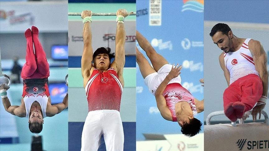 Turkish gymnasts win gold in Euro Artistic Gymnastics