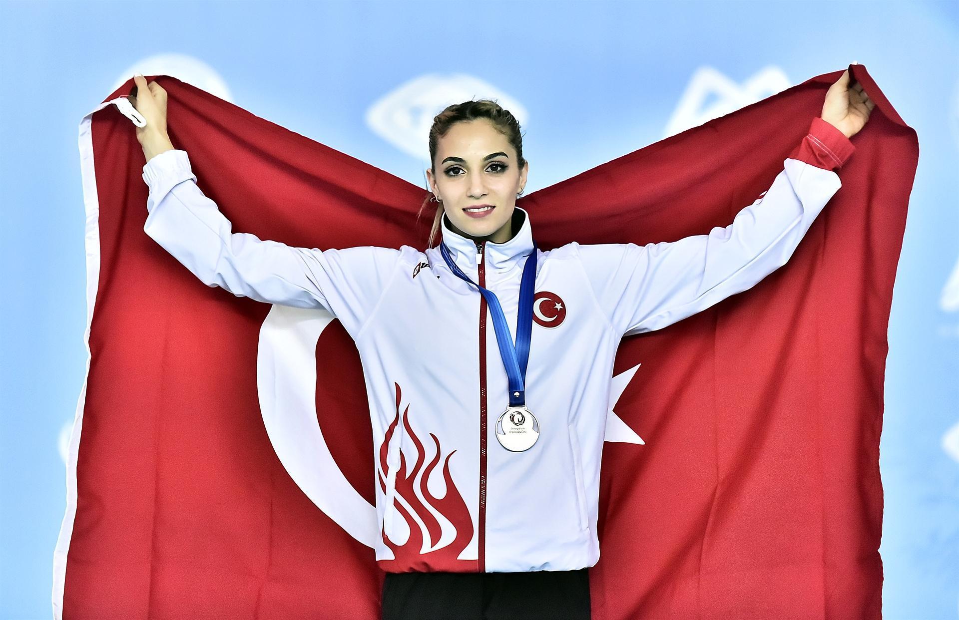 Şanlı bags silver in Euro Gymnastics Championships