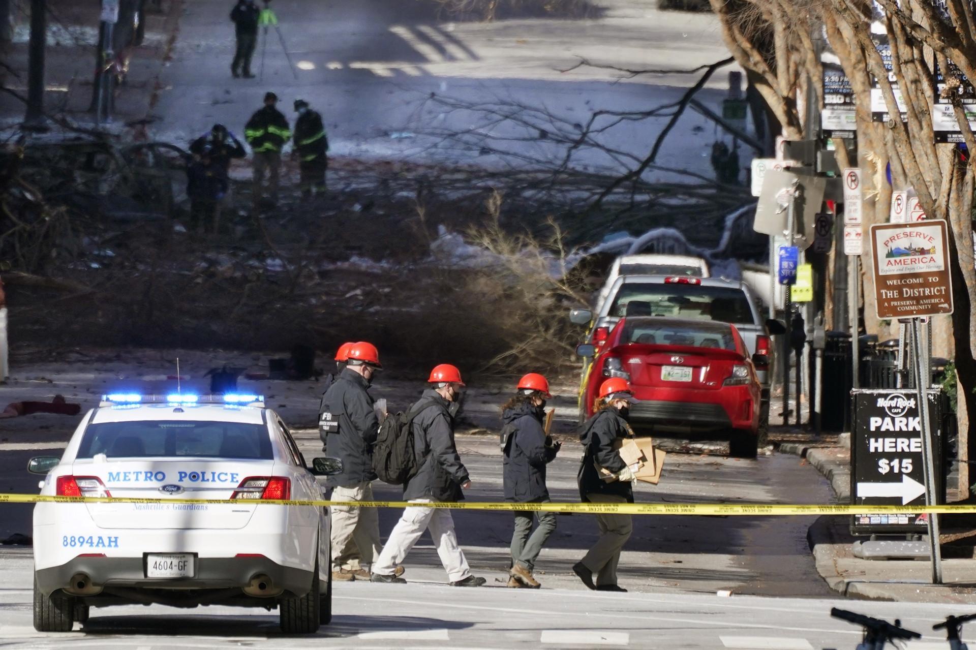 Nashville blast investigation leads US agents to suburban home