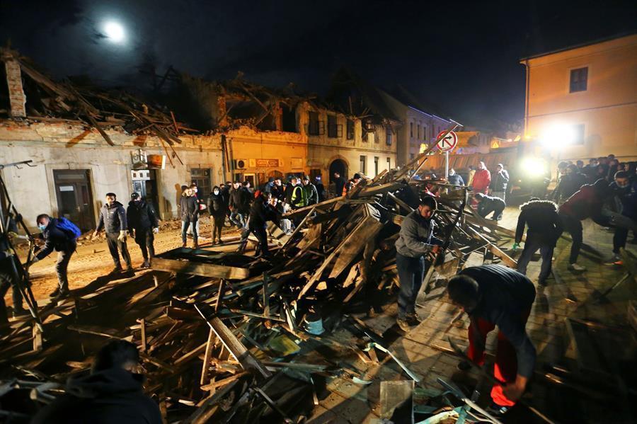 Turkish president condoles with quake-hit Croatia
