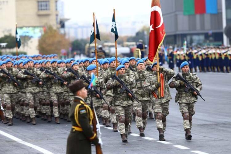 Turkish soldiers in Azerbaijan for joint truce monitoring center