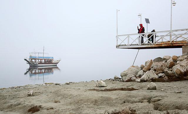 Lake Burdur faces danger of drought as water ebbs