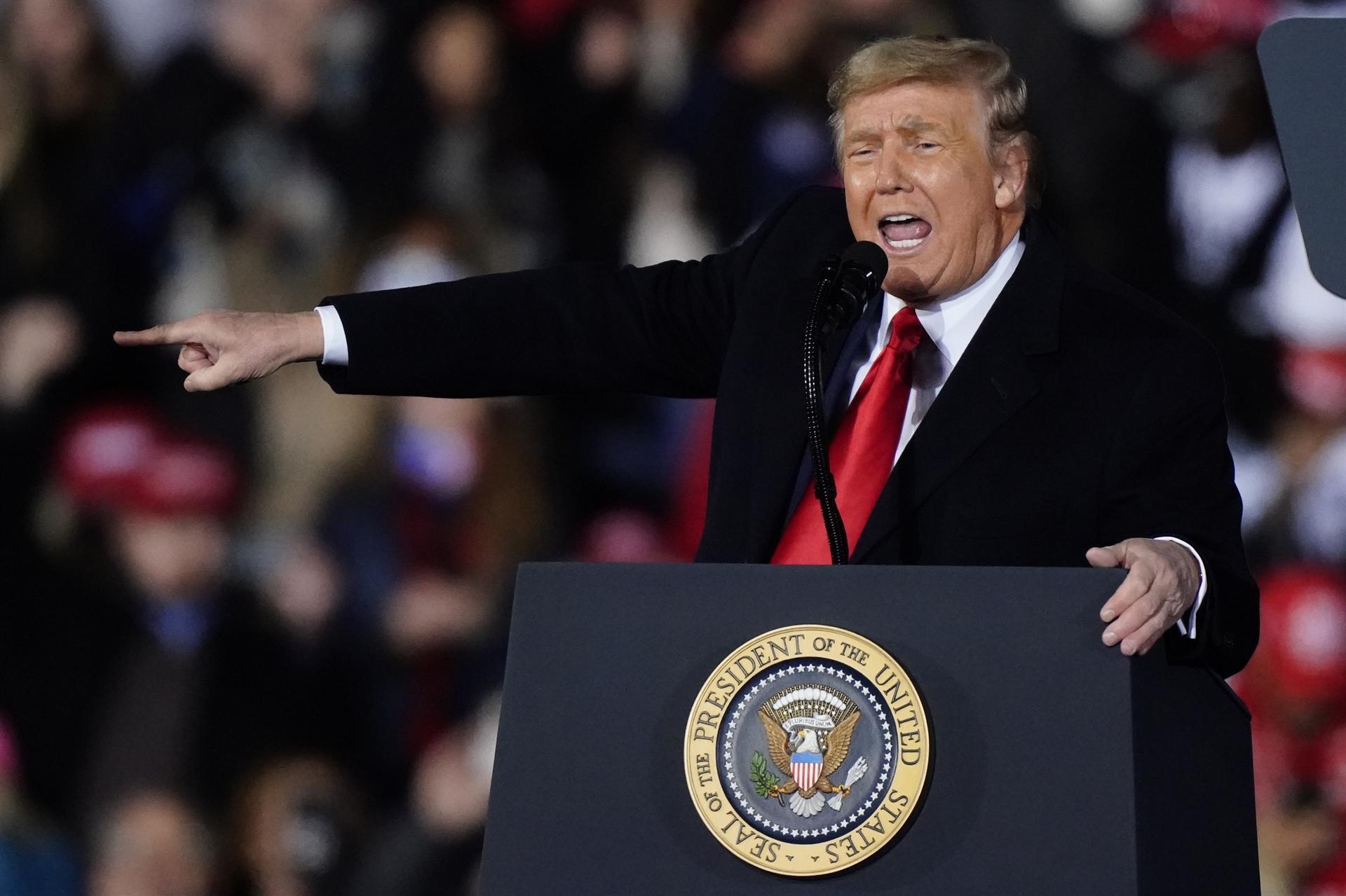 Trump says hell fight like hell to hold on to presidency