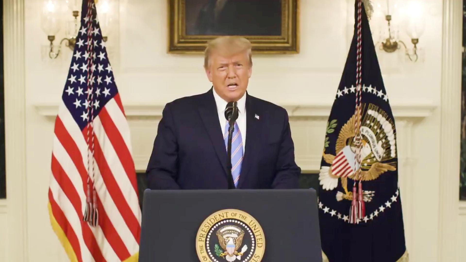 Trump finally faces reality - amid talk of early ouster
