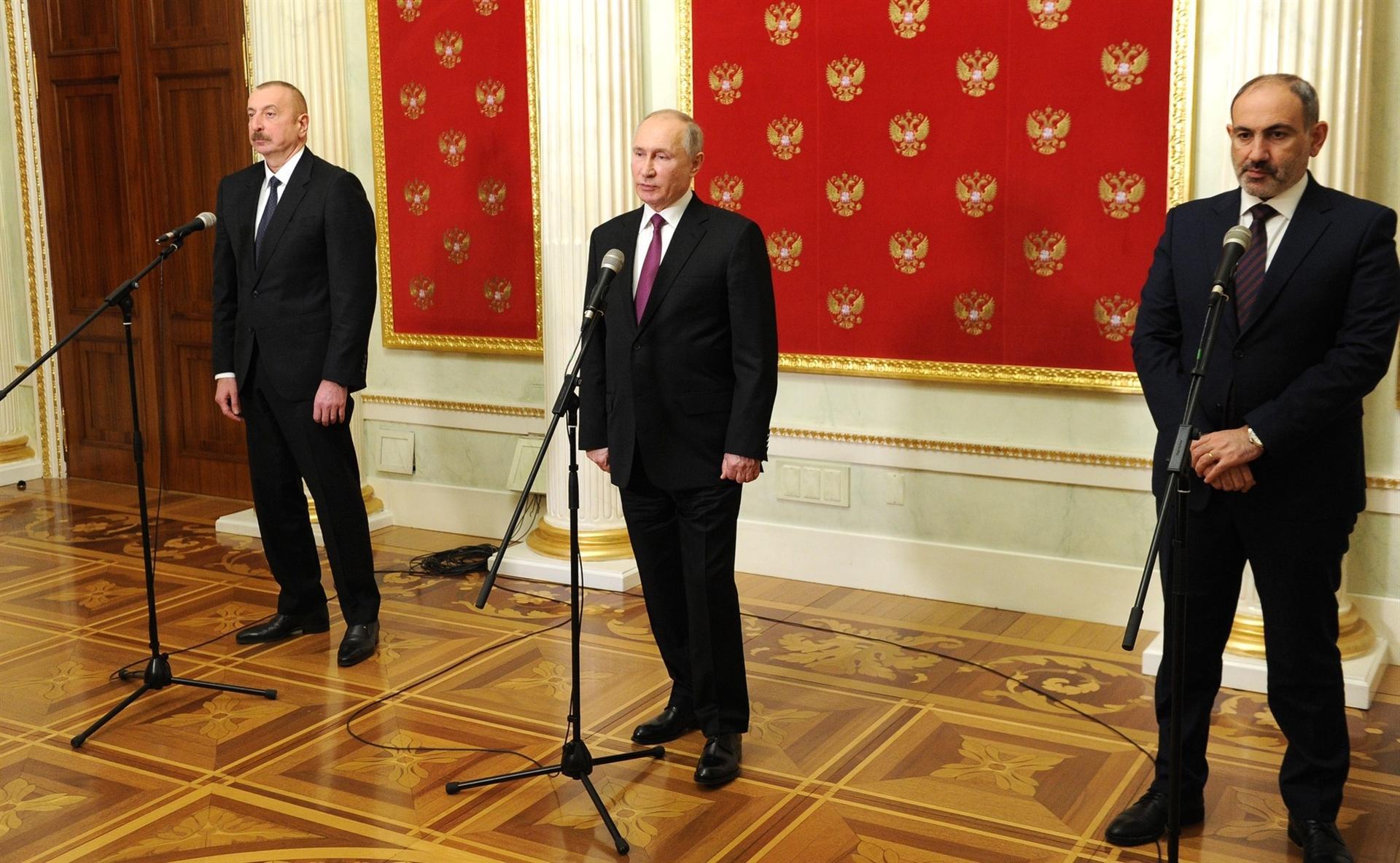 Development pact signed at 3-way Caucasus summit in Moscow