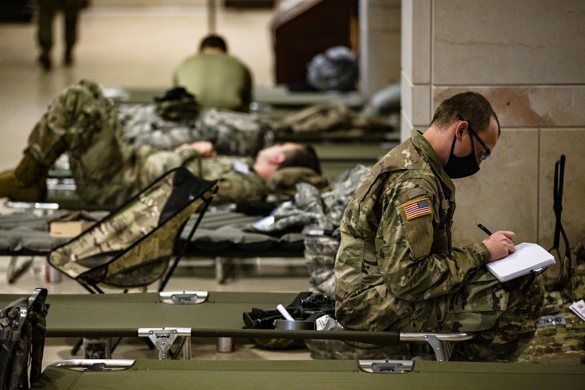 FBI vetting Guard troops in DC amid fears of insider attack