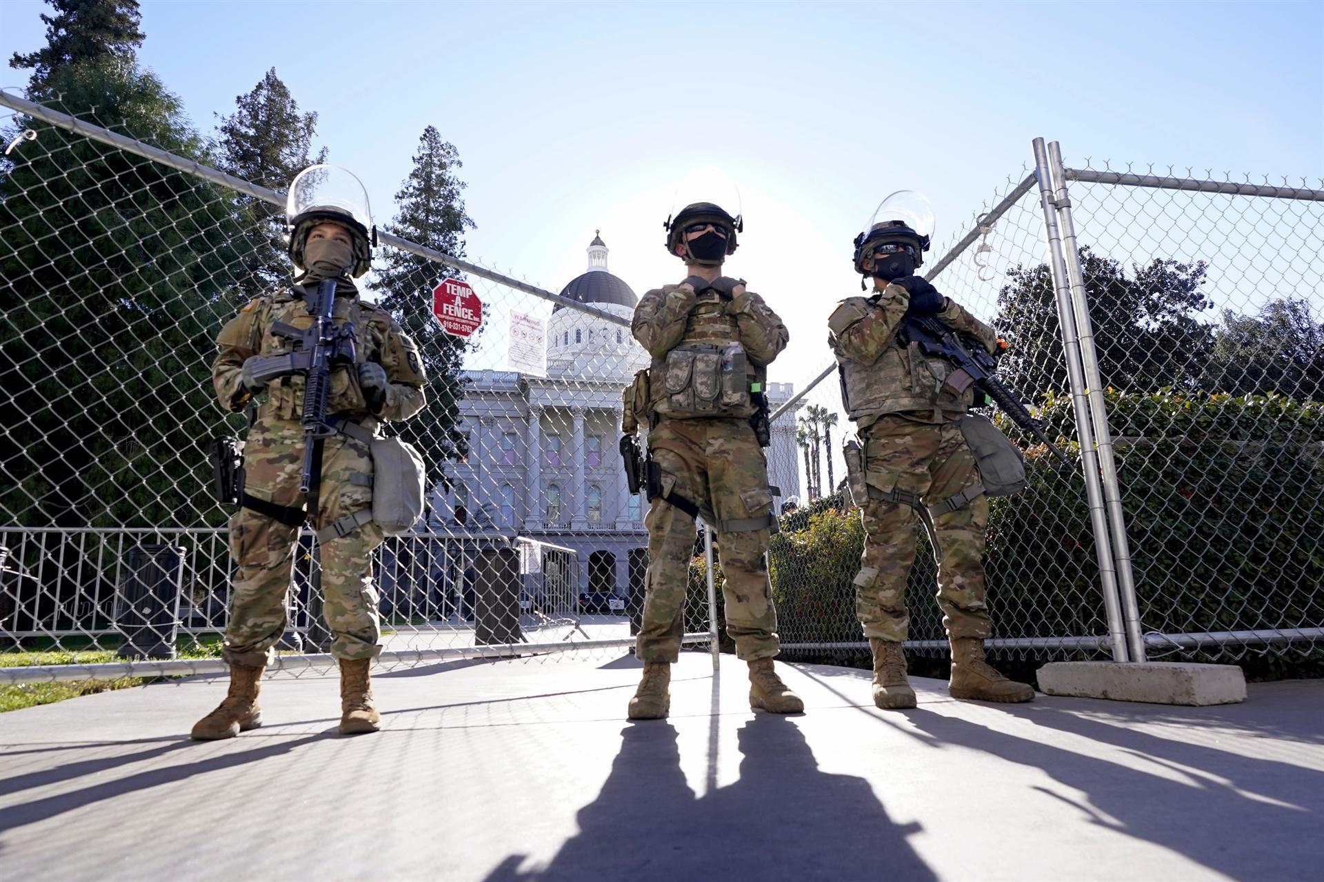 DC on lockdown and on edge before Biden’s inauguration
