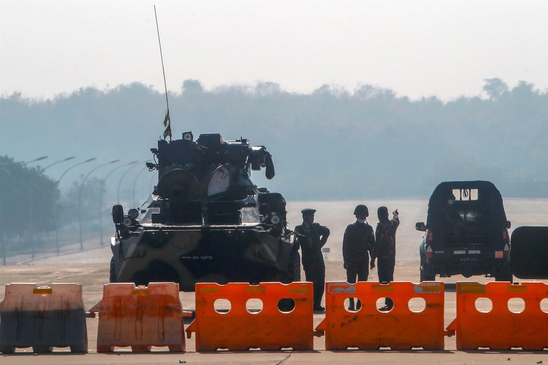 Myanmar generals tighten grip on power as US threatens sanctions