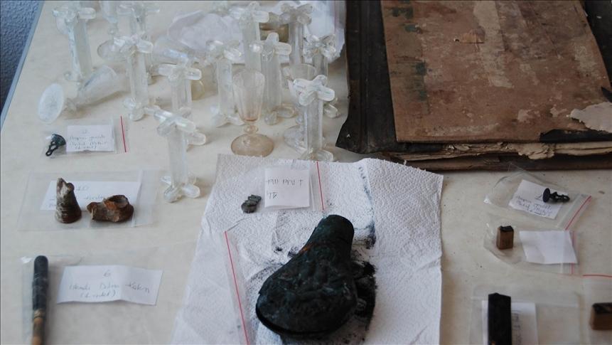 Over 100 historical artifacts seized in SE Turkey