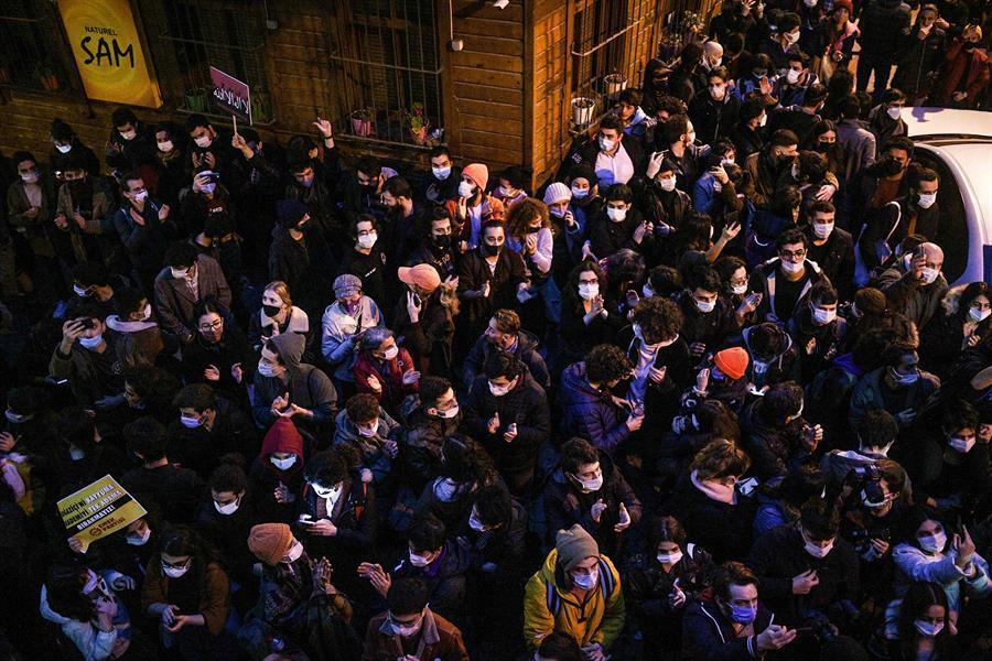Police detain more than 170 people in Boğaziçi protests