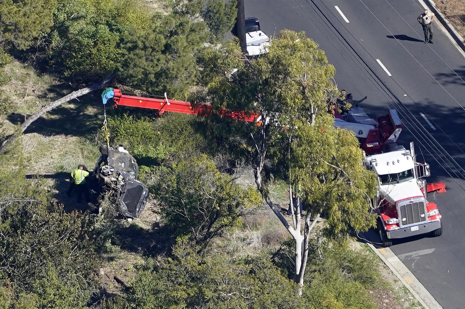 Tiger Woods seriously injured in crash on steep LA-area road