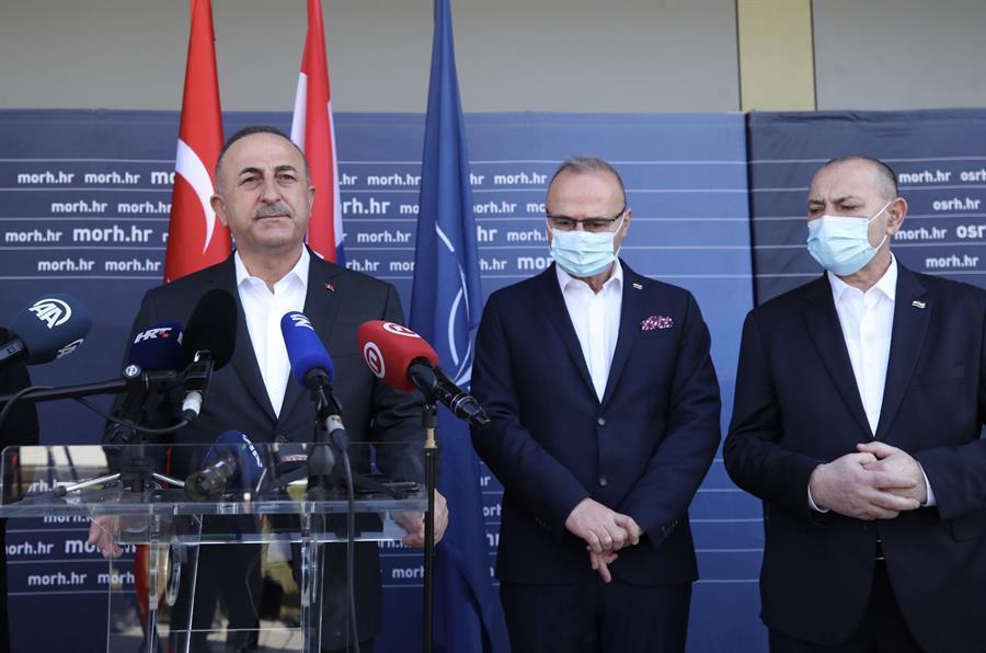 Turkey pledges disaster support to Croatia