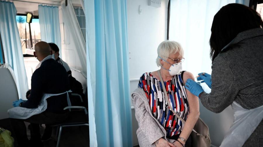 Over 20 million get first dose of COVID vaccine in UK