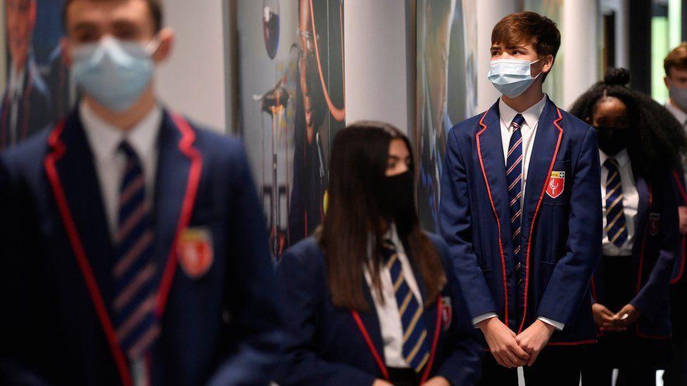 England’s children go back to school after virus lockdown
