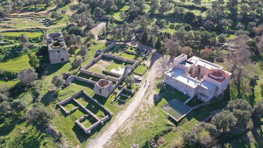 Fountain in ancient Beçin flowing once again