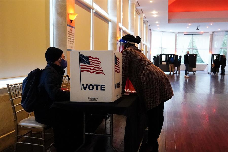 Democrats assail Georgia law, make case for voting overhaul