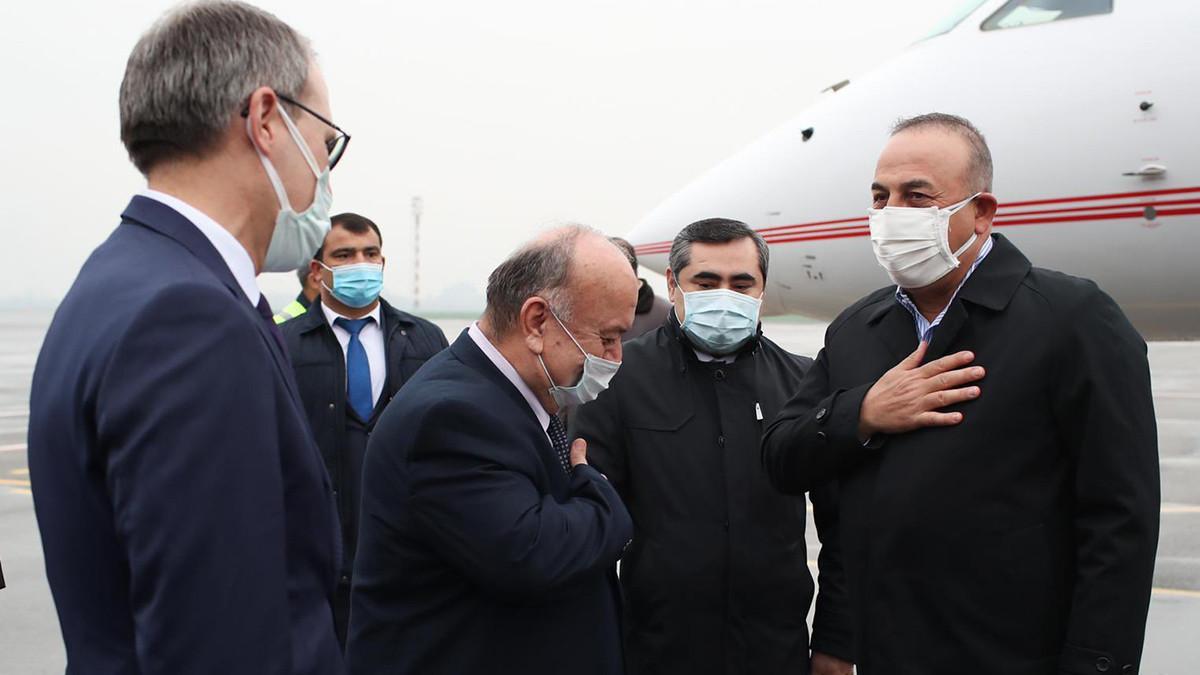 Turkish foreign minister visits Tajikistan