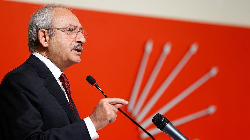 CHP leader criticizes decision to renew parliament voting on law proposal