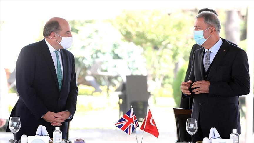 Turkish, UK defense chiefs confirm common interests