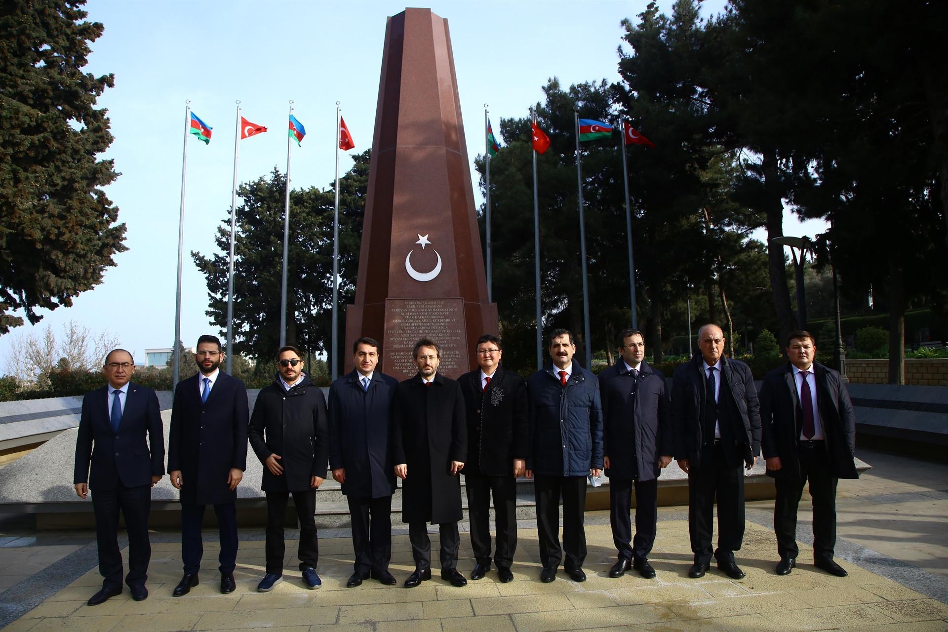 Top Turkish, Azerbaijani officials meet in Baku