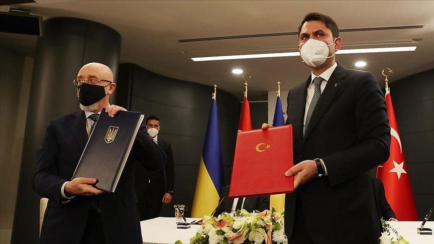 Turkey to build 500 buildings in Ukraine: Minister