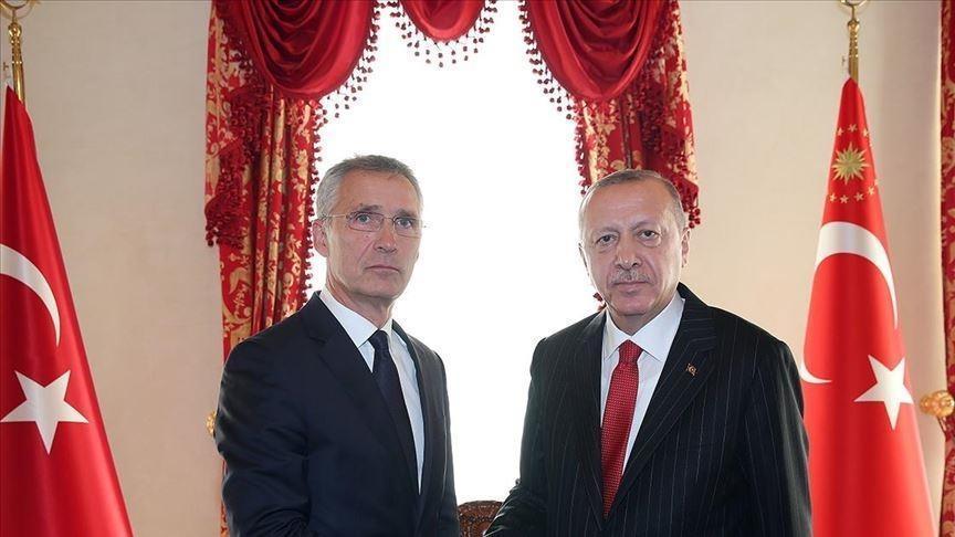 President Erdoğan, NATO chief discuss regional issues