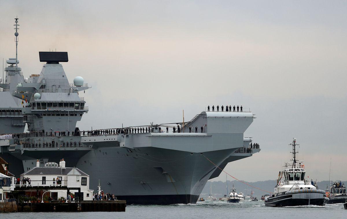 UK warships to sail for Black Sea in May as Ukraine-Russia tensions rise