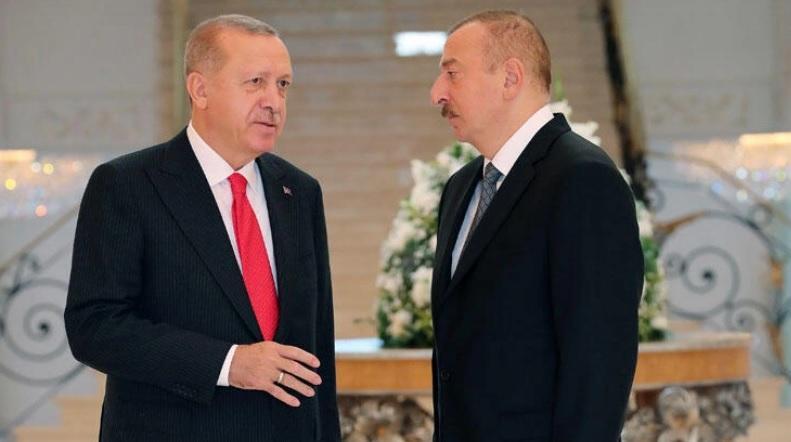 Erdoğan, Aliyev exchange views on developments