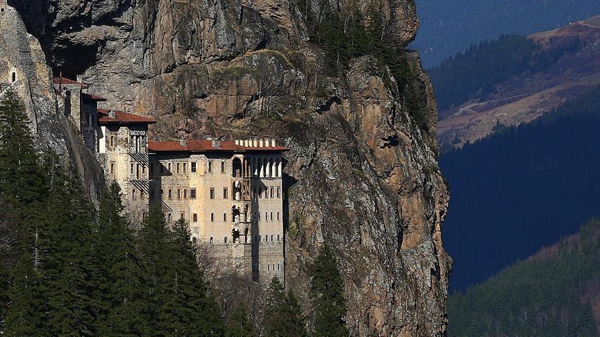 Restoration works at Sumela Monastery nears end