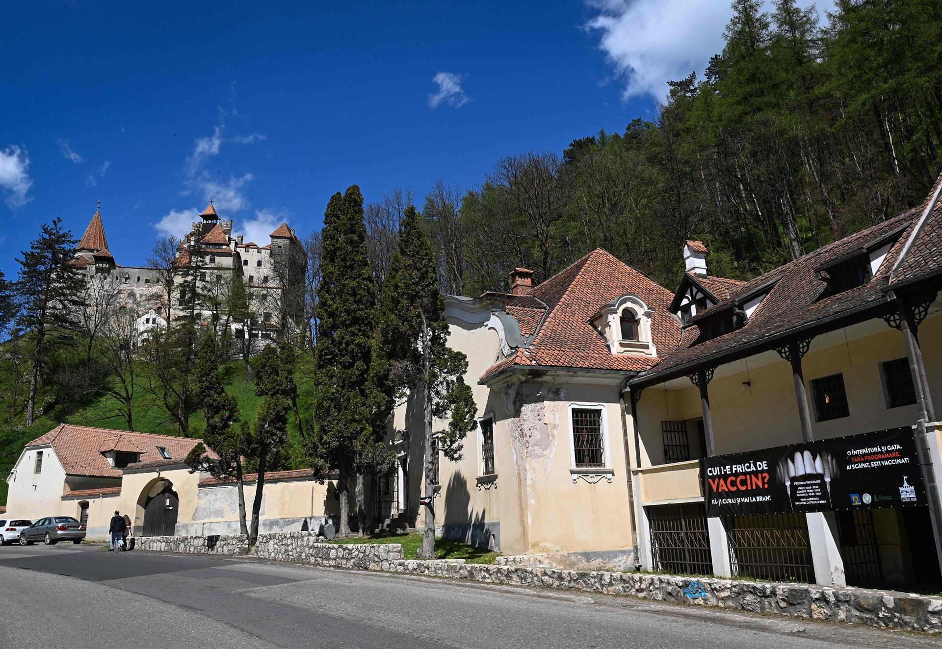 Draculas castle offers tourists COVID shots