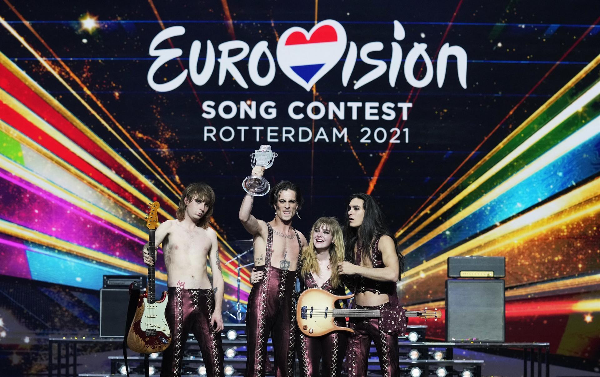 Italian rockers Maneskin win pandemic-defying Eurovision
