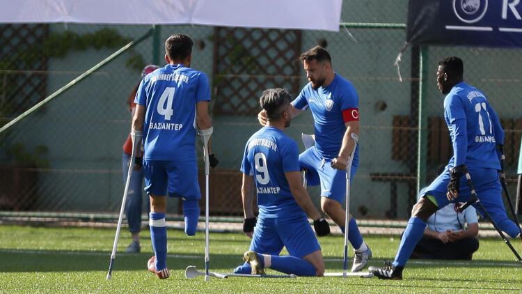 Şahinbey Belediyespor clinch Amputee Football Champions League title