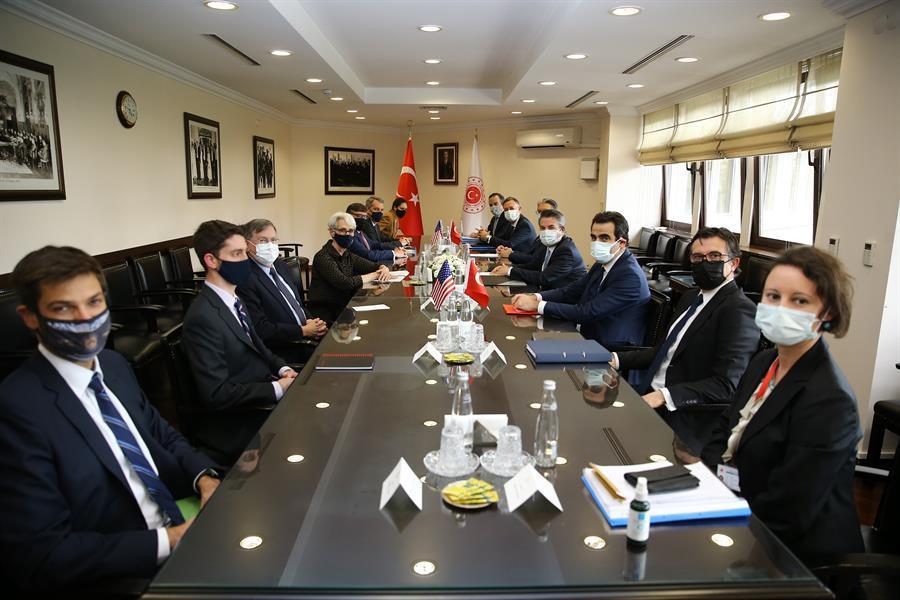 Turkey, US launch talks on eve of Erdoğan-Biden summit