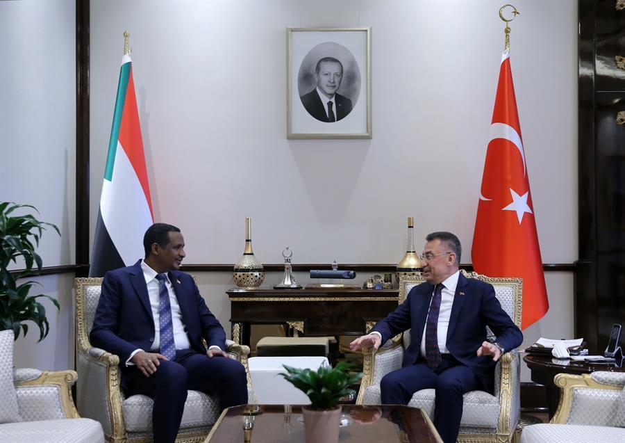 Turkey wants to see Sudan standing tall on its own feet: VP