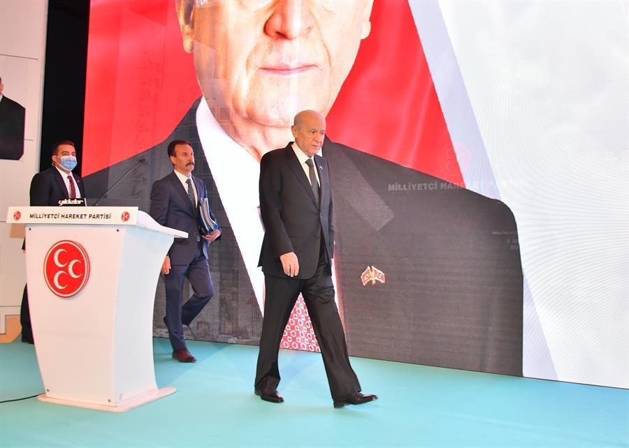Bahçeli stands against accusations by mafia leader