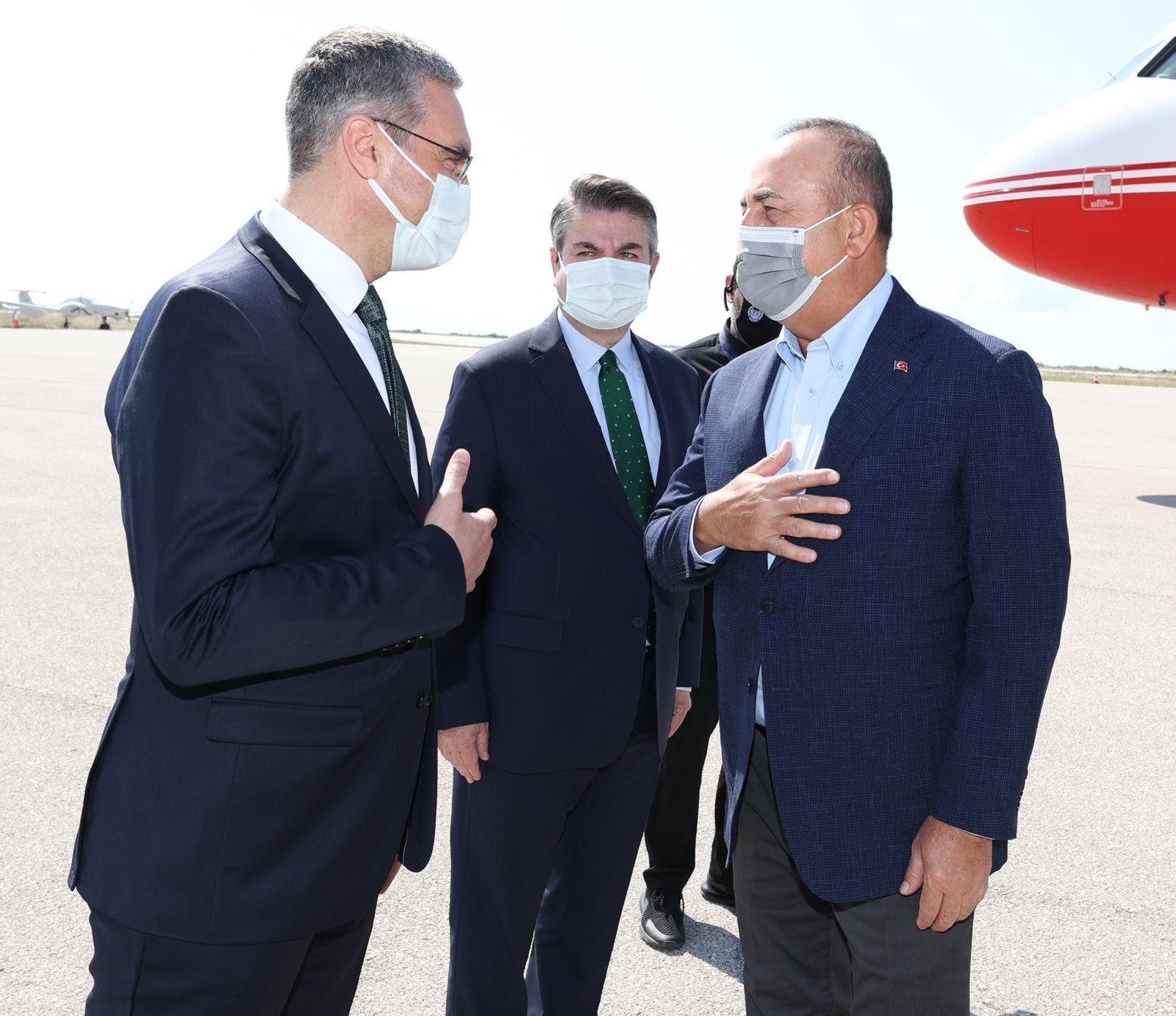 Turkey cites positive agenda in talks with Greece