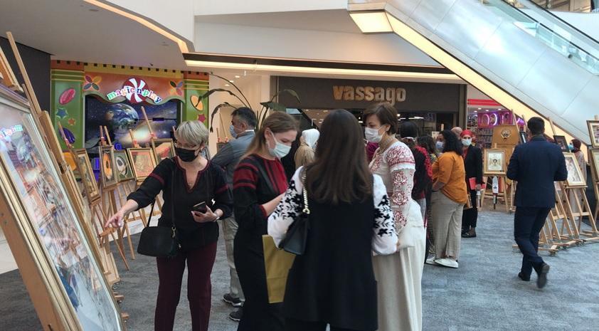 Diplomats’ spouses held art exhibit in capital Ankara