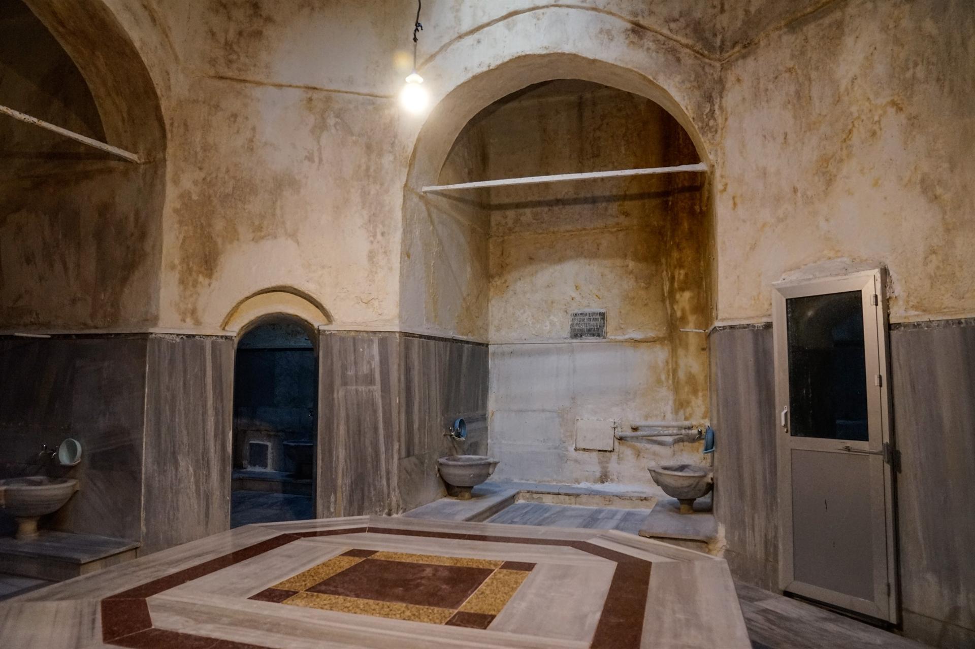 Historic Turkish bath in Istanbul put up for sale
