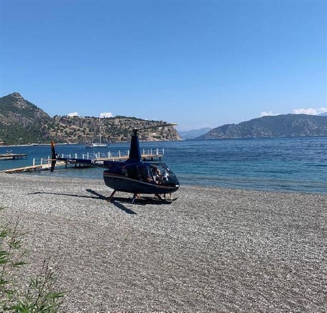 Businessman lands helicopter on public beach, drawing public anger