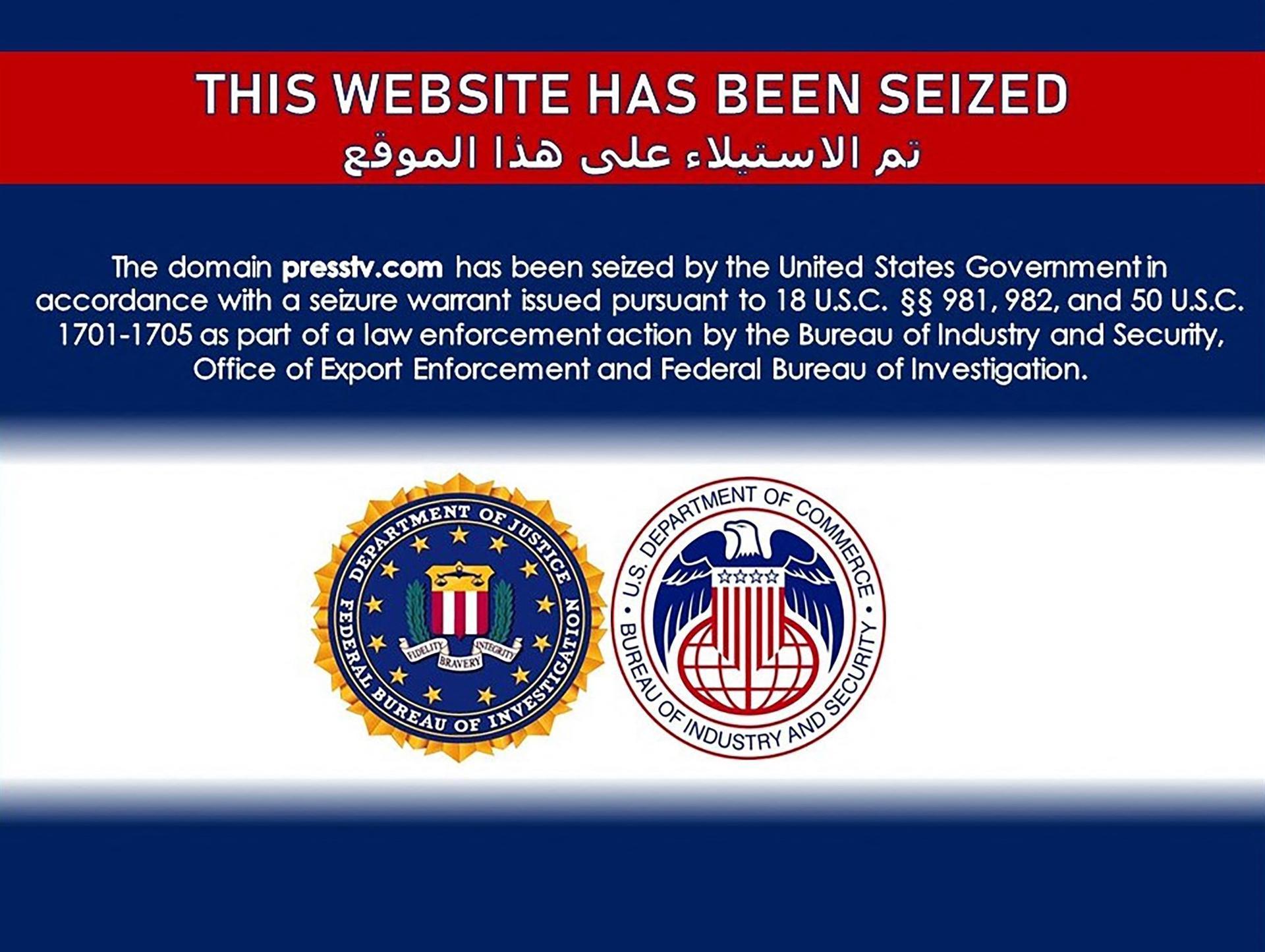 US takes down Iran-linked news sites, alleges disinformation