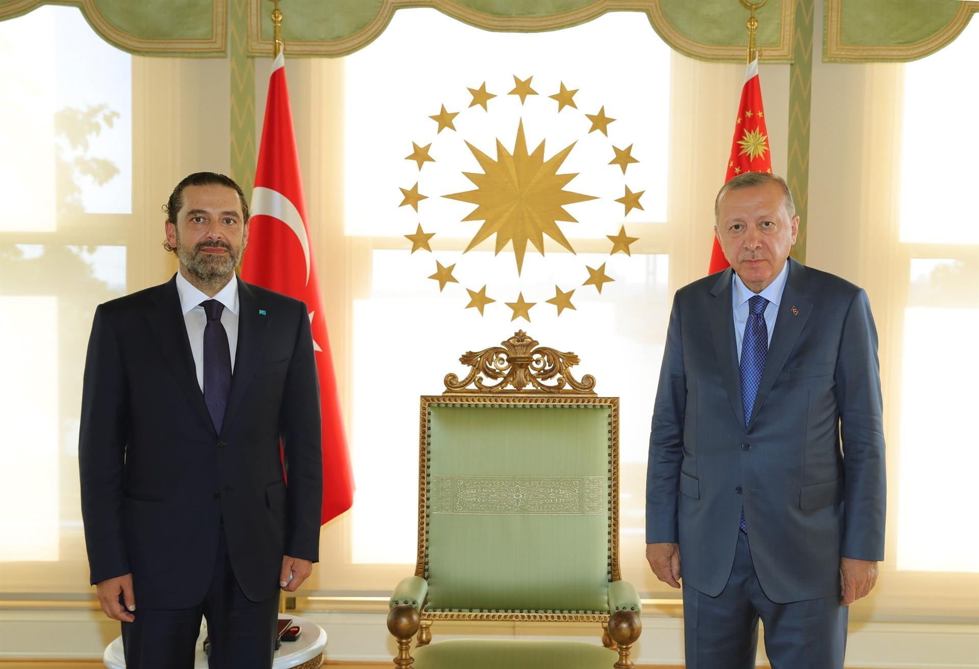 Erdoğan receives Lebanons Hariri in Istanbul