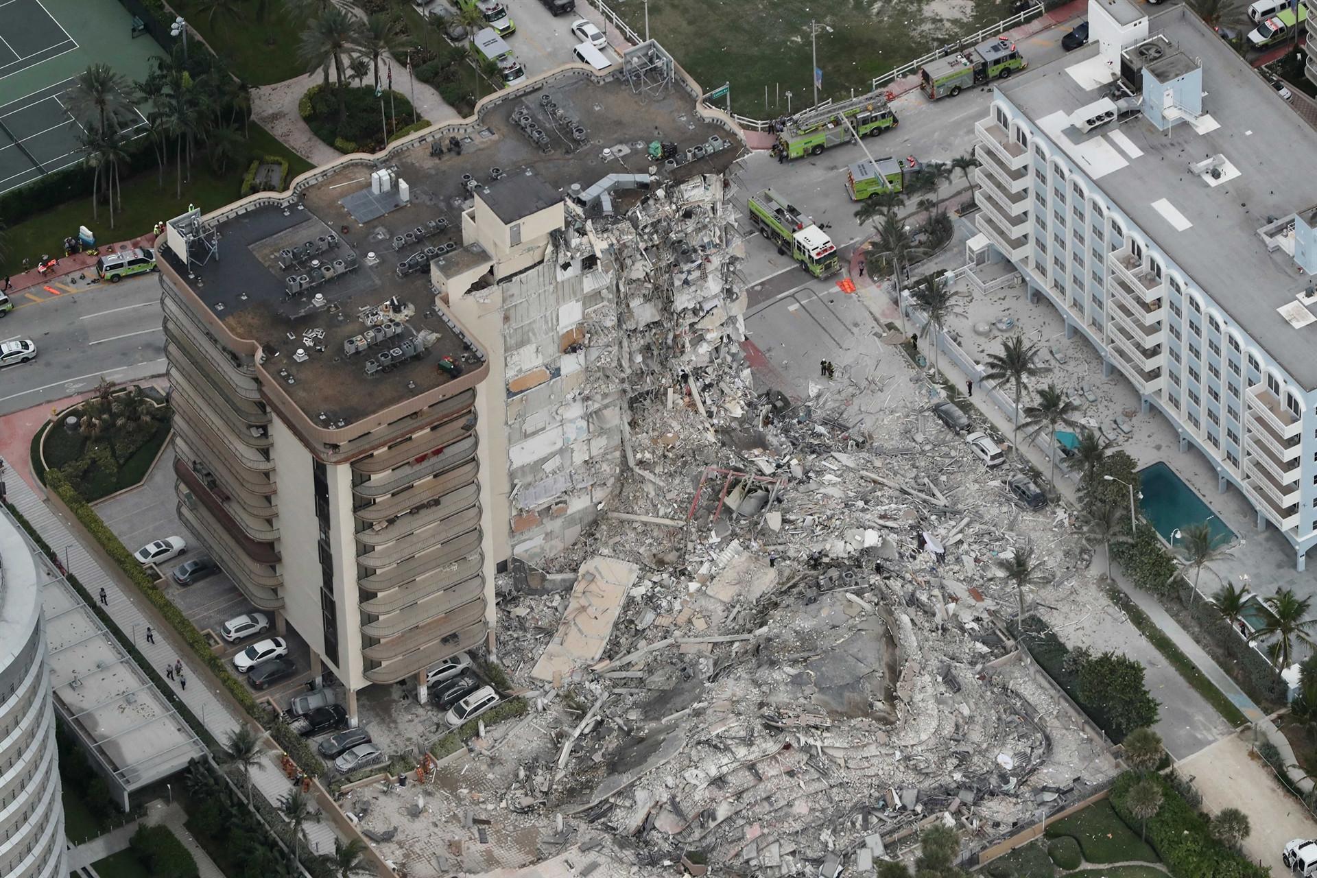 Death toll from Florida building collapse climbs to five