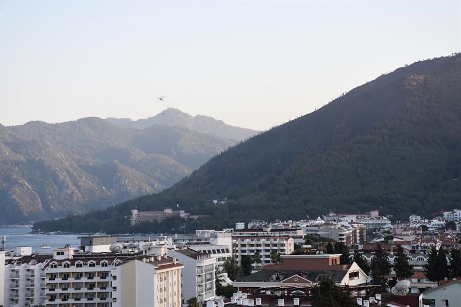 Forest fire in Marmaris brought under control
