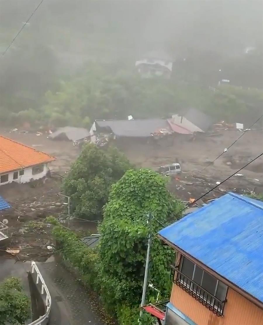 Several missing, homes swept away in Japan landslide after heavy rain