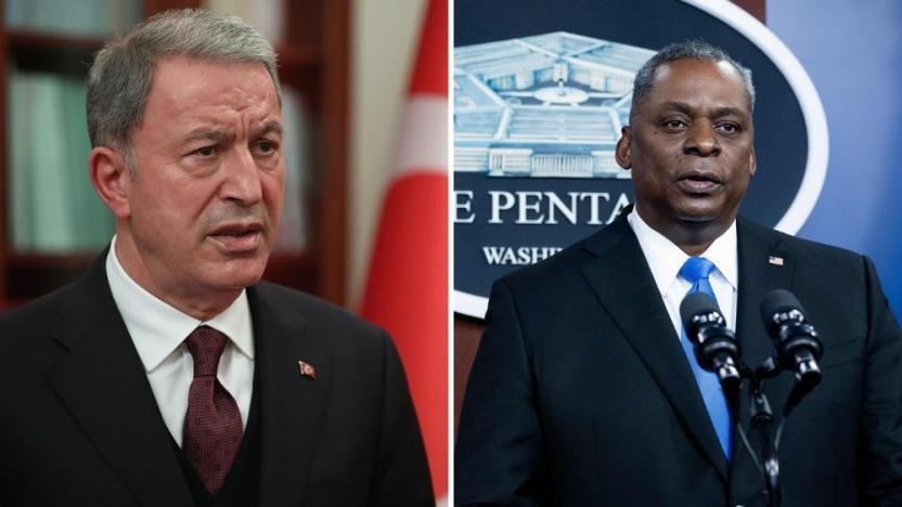 Turkish, US defense heads hold phone call on Afghan airport