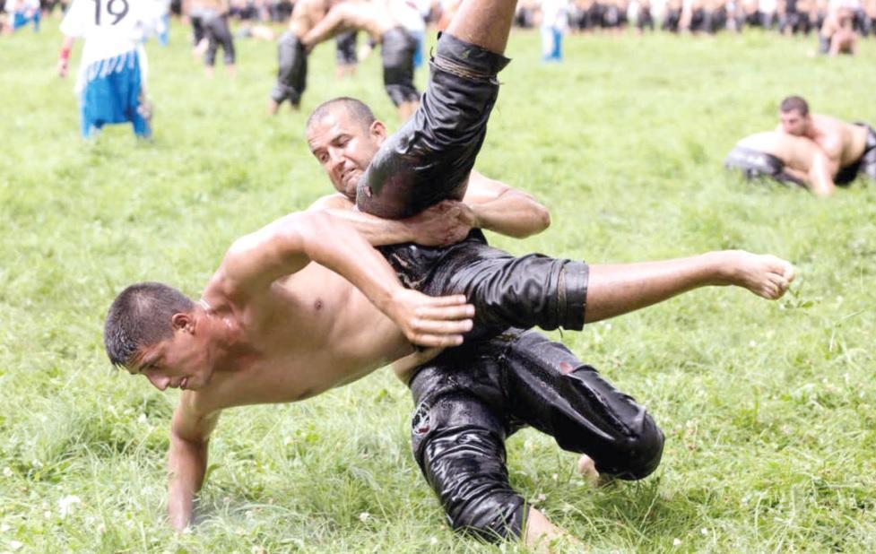 Oil wrestlers to fight for glory in Turkey’s oldest sports event