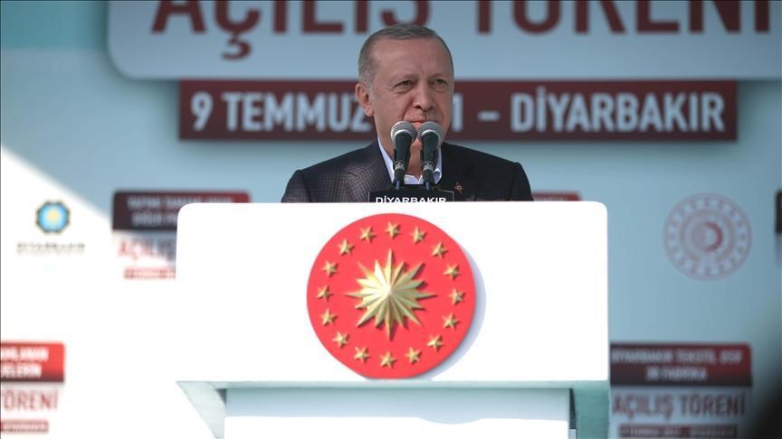 PKK terror group worst thing to befall region: Erdoğan