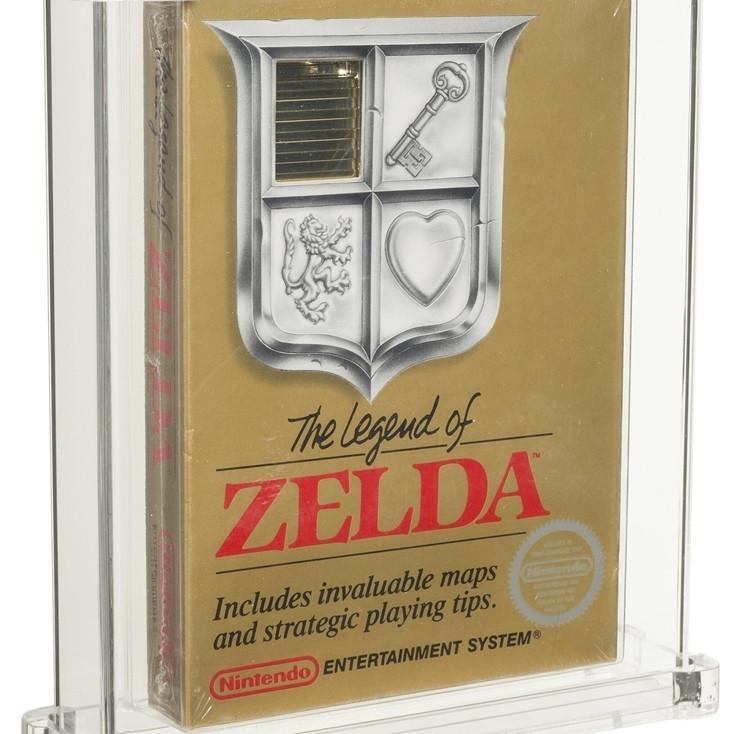 Unopened Legend of Zelda game from 1987 sells for $870,000