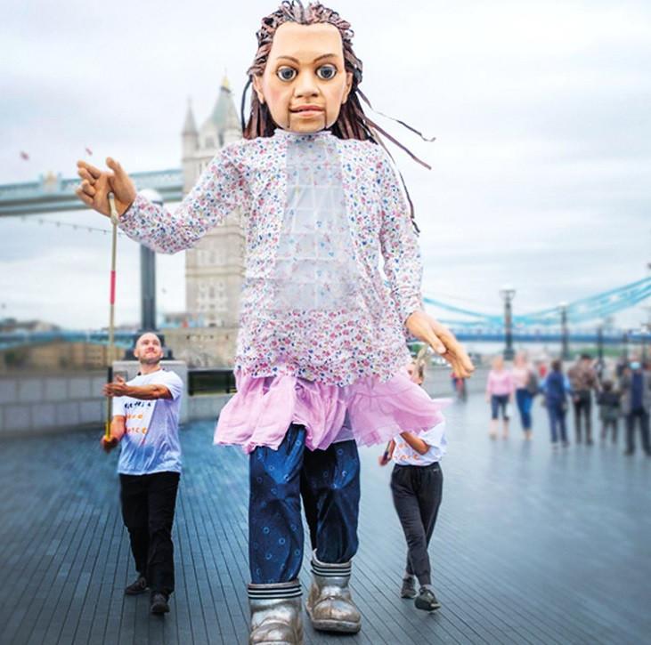 Little Amal puppet to walk for displaced refugee children